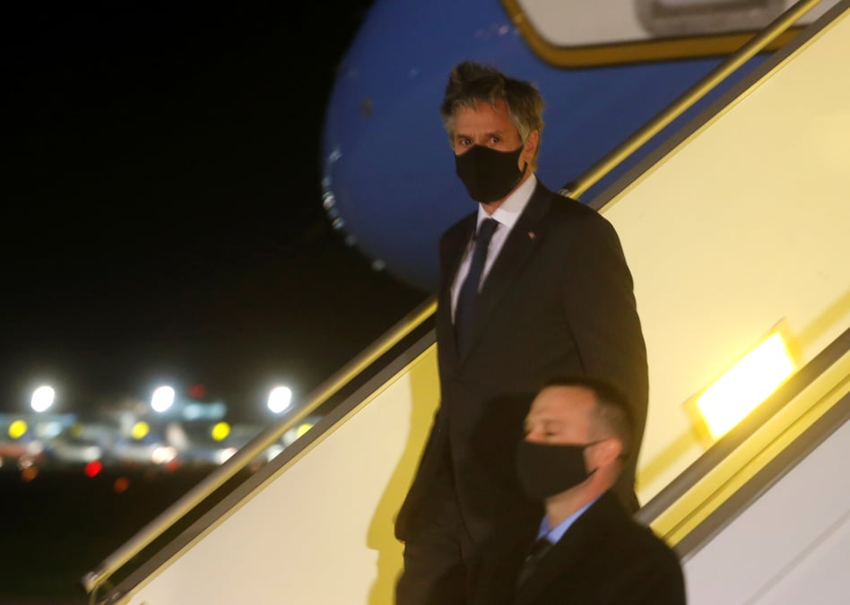 Usa: blinken se rend en ukraine en signe de soutien