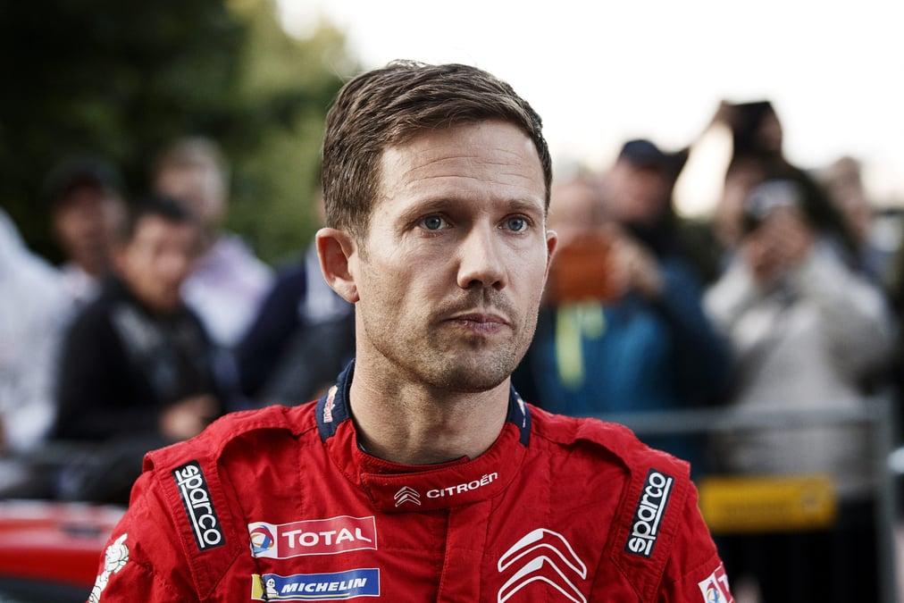 Le pilote francais sebastien ogier lors du rallye neste a jyvaskyla