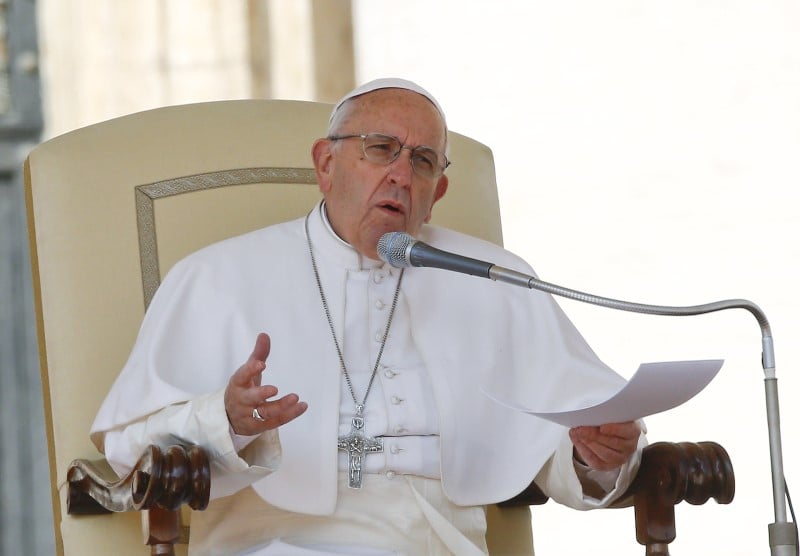 Le pape invite l'europe a ouvrir «son coeur et ses portes» aux migrants