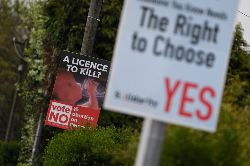 Liberalisation de l'avortement: l'avance des pro-ivg se reduit en irlande