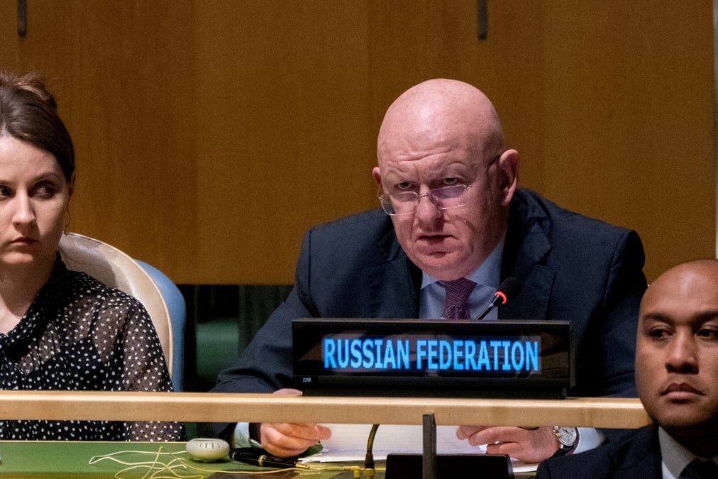 Photo d'archives de l'ambassadeur de russie a l'onu