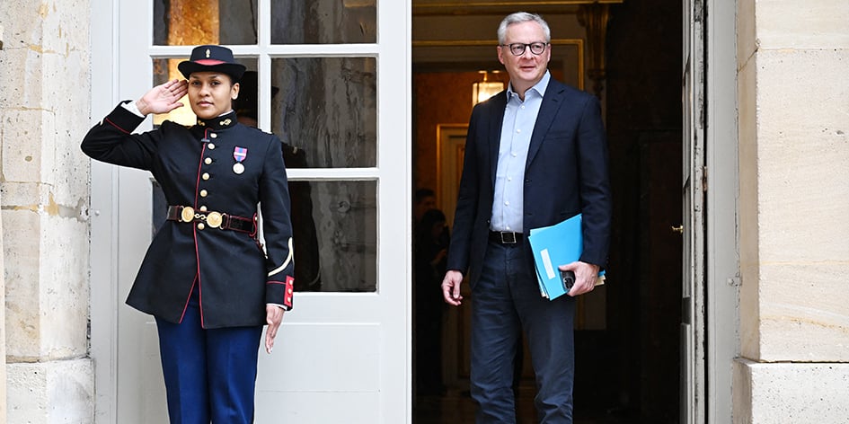 Le 10 février à l’hôtel Matignon.