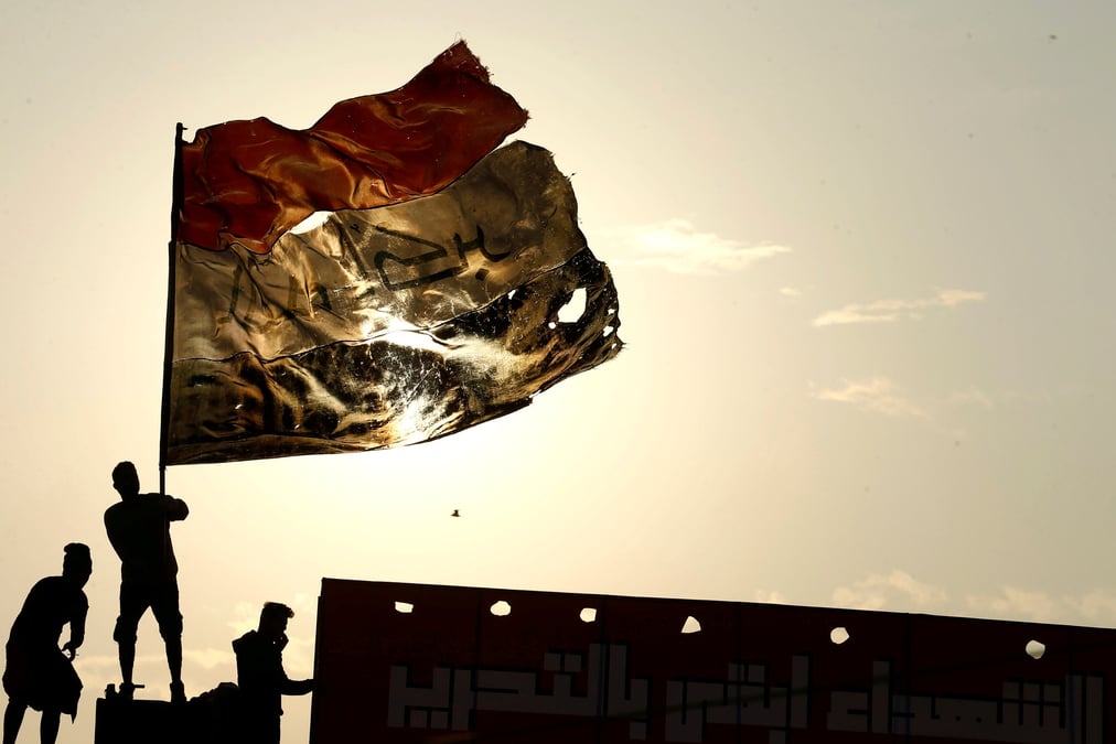 Le drapeau irakien
