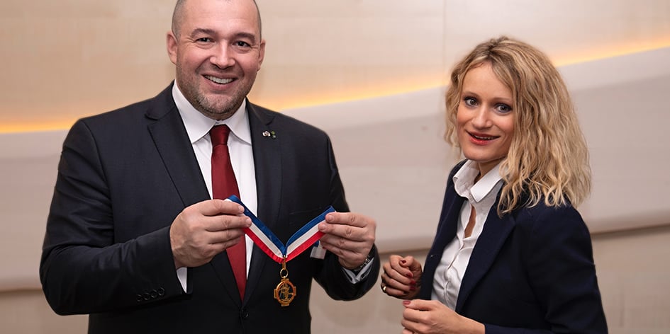 Guillaume Gomez, chef cuisinier et Gabrielle Halpern, philosophe