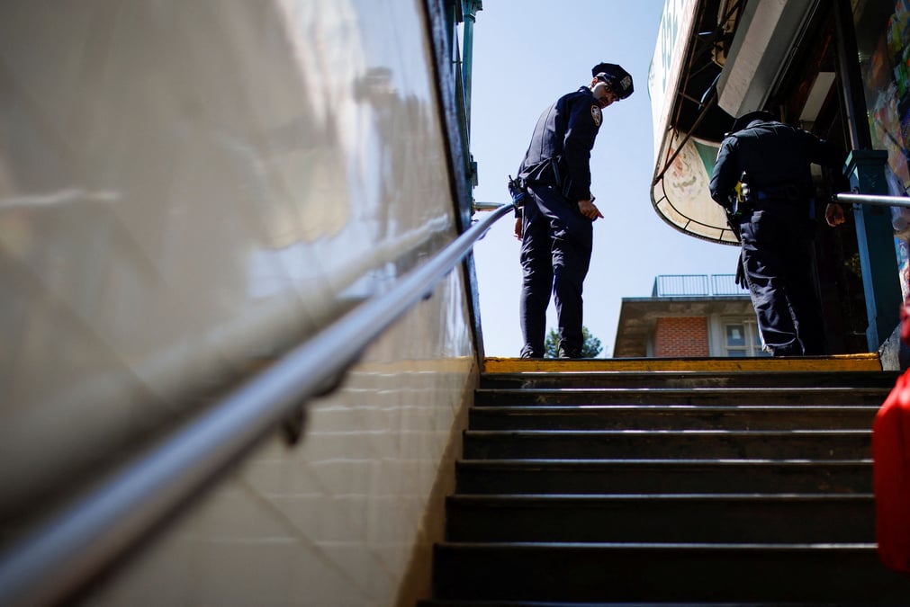 Arrestation de l'auteur presume de l'attaque dans le metro de new york