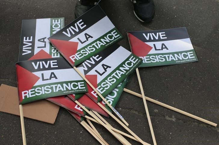 Manifestation pour Gaza interdite à Paris, organisateurs résolus