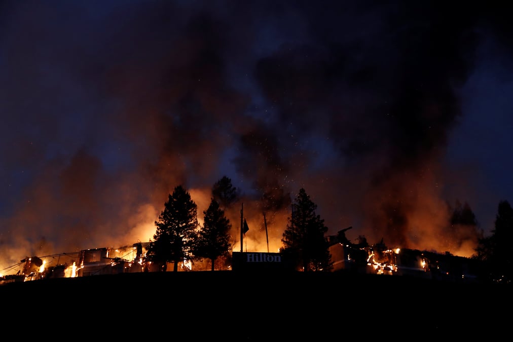 Des morts dans les incendies de californie