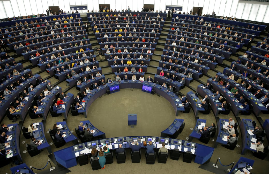 Ouverture de la nouvelle session du parlement europeen