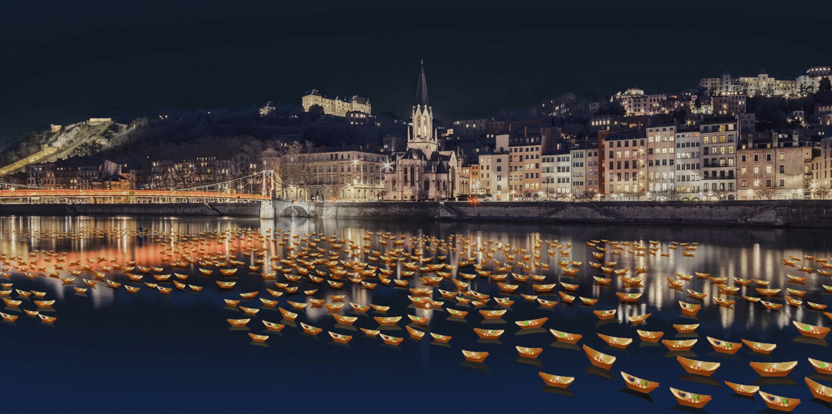 "Une rivière de lumières" de 20 000 lumignons devrait clôturer l'édition 2019 de la Fête des Lumières