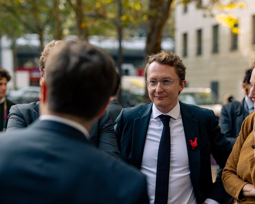 Paul Midy, député Renaissance de l'Essonne, estime que le statut de Jeune entreprise innovante à impact est capable d'attirer les entrepreneurs étrangers.