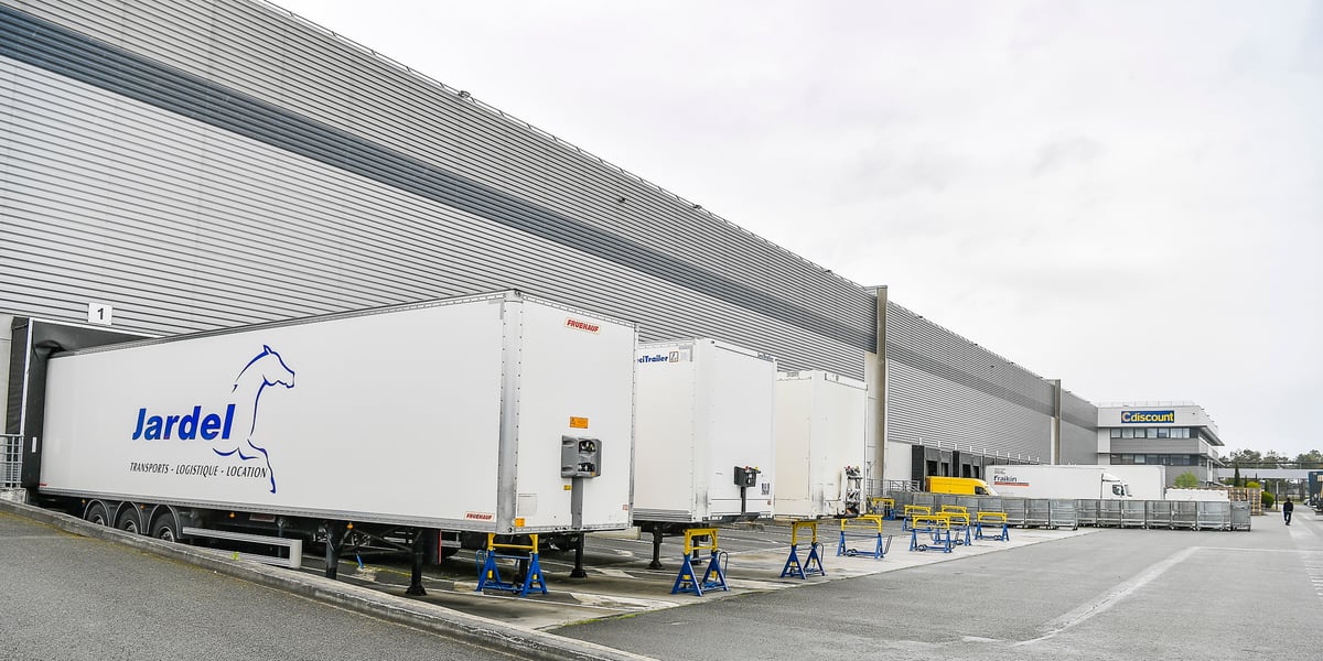 Des salariés de C-Logistics, à Cestas (Gironde), étaient en grève ce lundi 10 mars.