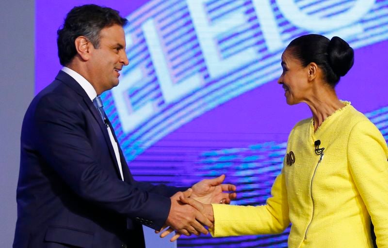 Marina Silva soutient Aecio Neves à la présidentielle au Brésil
