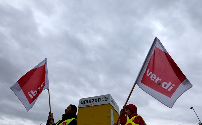 La grève prolongée dans certains entrepôts d'Amazon en Allemagne