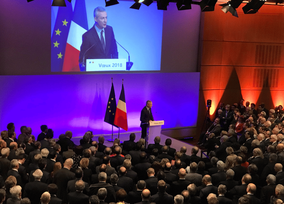 Bruno Le Maire voeux 2018