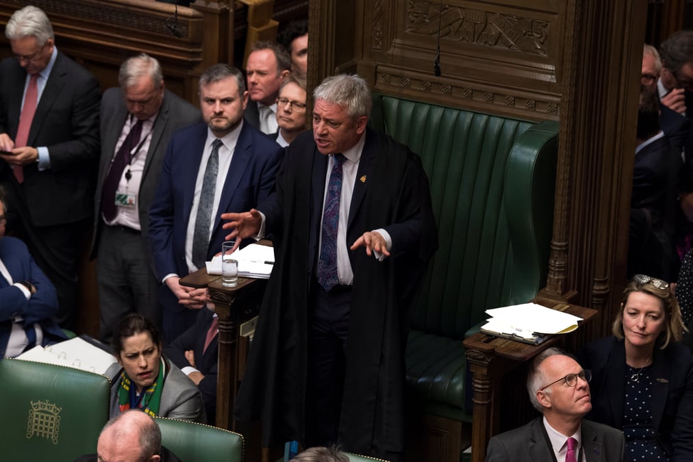 Grande-bretagne: bercow retient quatre motions a soumettre aux votes indicatifs