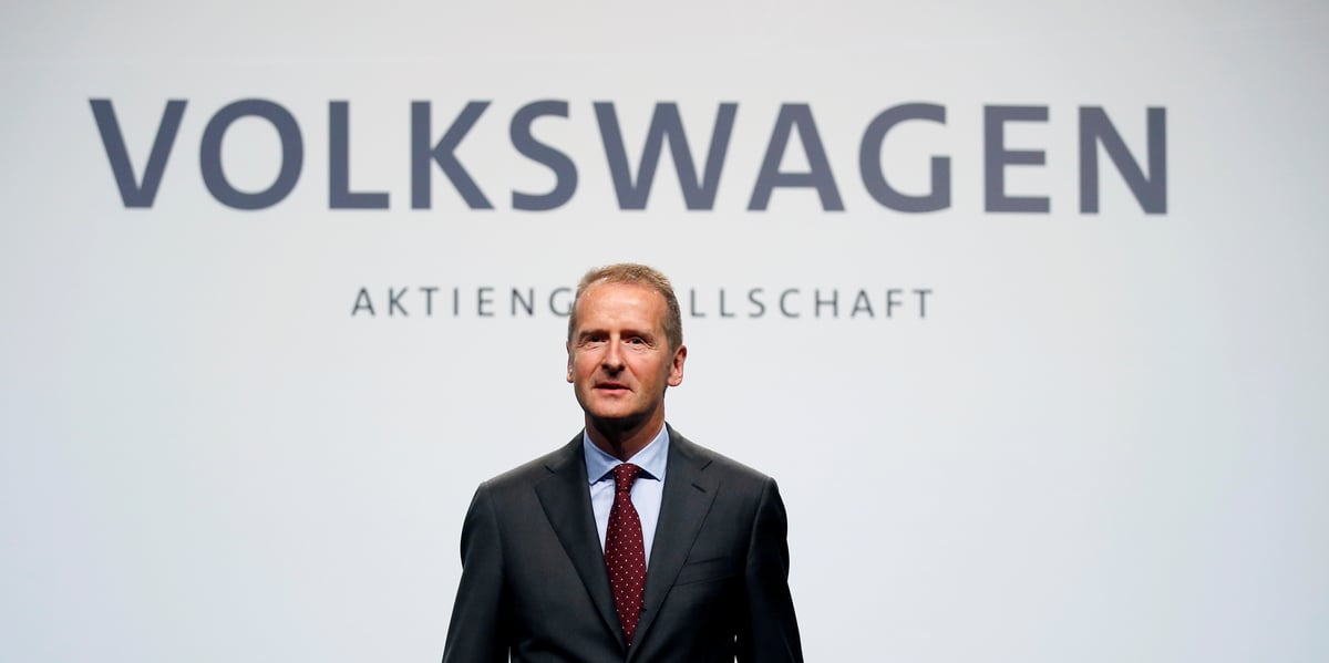 Herbert Diess, Volkswagen, e-golf, électrique, automobile,