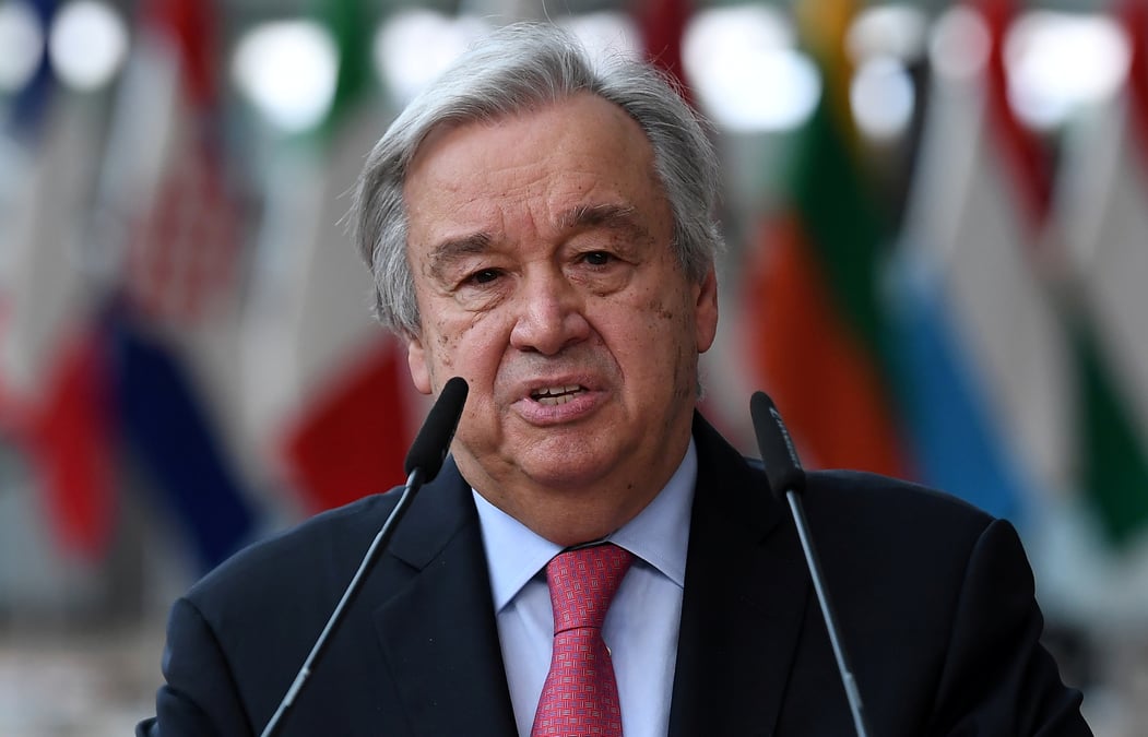 Afghanistan: guterres (onu) exhorte le conseil de securite a proteger les droits humains