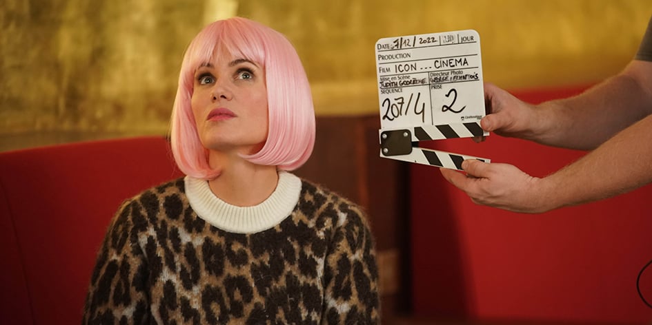 Judith Godrèche sur le tournage de sa nouvelle série, Icon of French Cinema, dans laquelle elle évoque l’emprise exercé sur elle par le réalisateur Benoît Jacquot quand elle avait 14 ans.