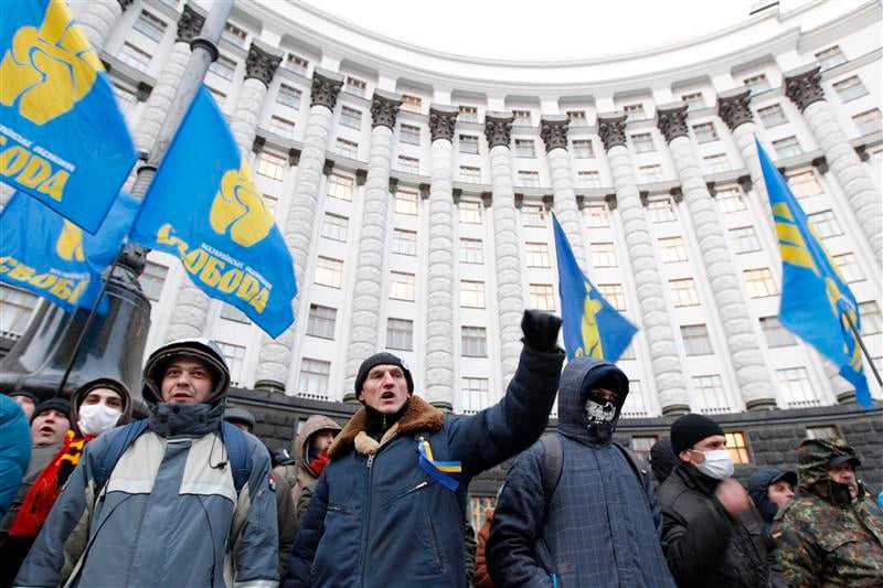 Le gouvernement ukrainien déjoue le blocus des opposants