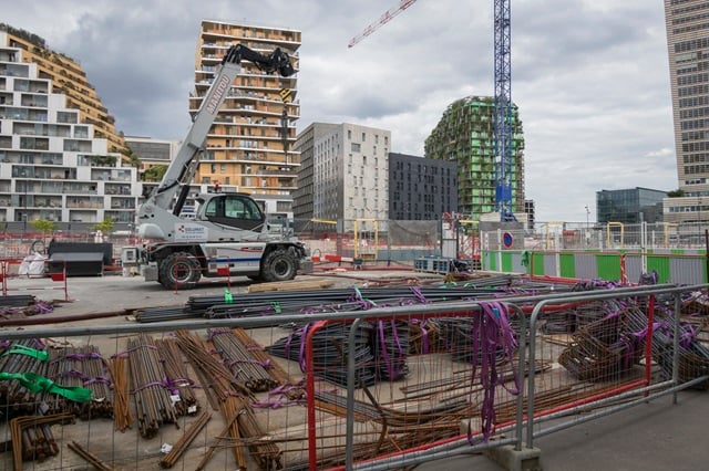 Dans la construction, les projets d'investissement sont en berne.