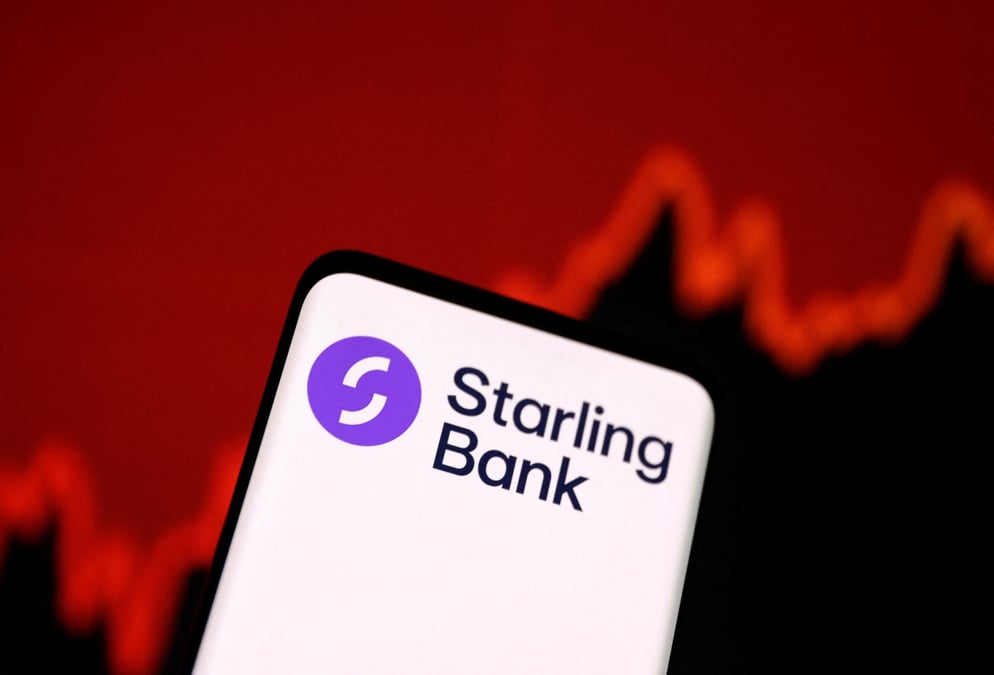 Le logo de starling bank
