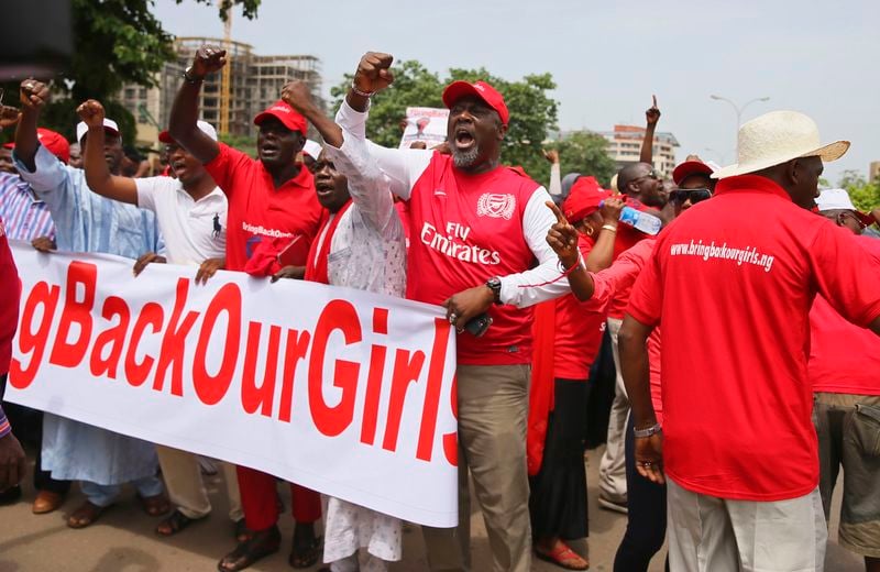 Les manifestations pour les lycéennes autorisées au Nigeria