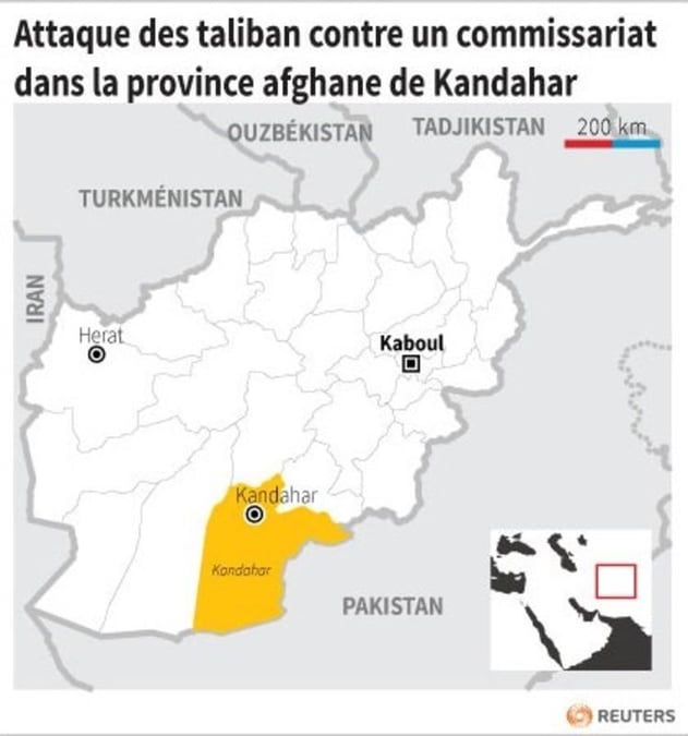 Un commissariat attaqué par les taliban en Afghanistan, 5 morts