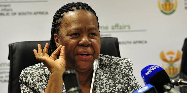 Naledi Pandor, ministre des Affaires étrangères d'Afrique du Sud.