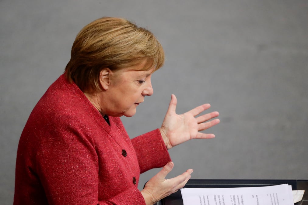 Coronavirus: merkel plaide pour un durcissement des restrictions