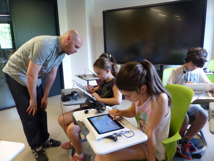 EdTech enfants tablettes pédagogique numérique enseignement