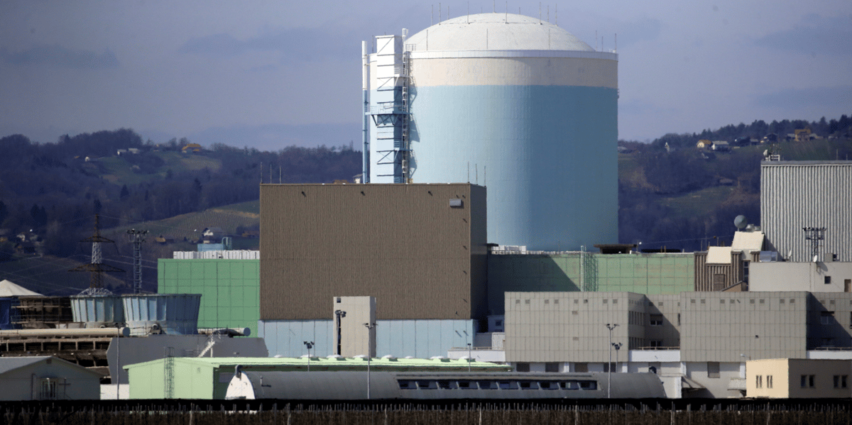 L'unique réacteur de type Westinghouse de Krsko couvre 20% des besoins en électricité de la Slovénie.