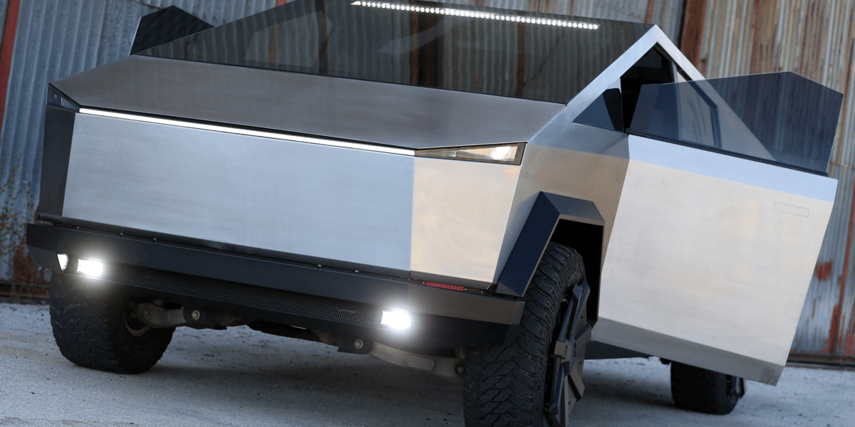 Le Cybertruck, le pick-up électrique de tesla est prévu pour la fin de l'année