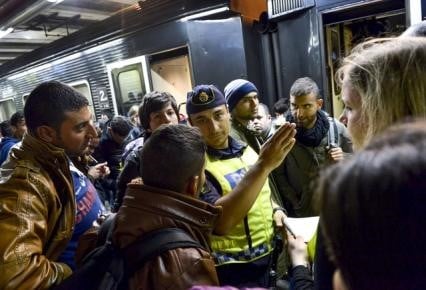 La suede s'attend a une arrivee record de migrants