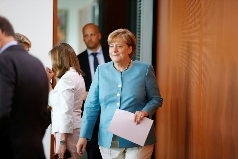 Large avance du bloc conservateur allemand