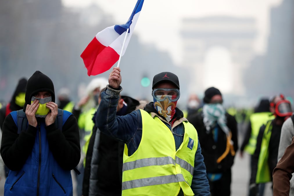 Reunion lundi a bercy sur l'impact eco des gilets jaunes