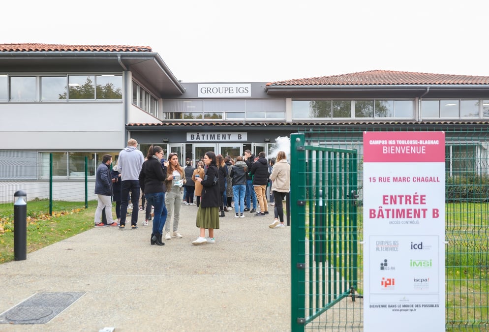 Face à la croissance importante de ses effectifs, le groupe IGS n'a eu d'autre choix que de s'agrandir à Toulouse, ville où il est implanté depuis 1979.