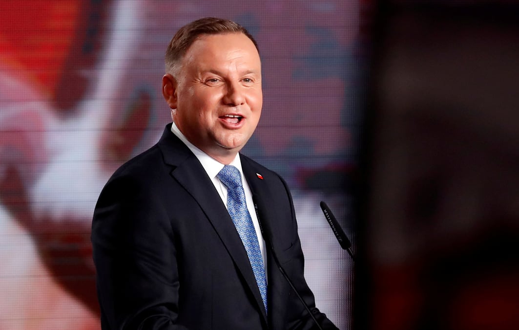 Pologne: andrzej duda en tete du premier tour de la presidentielle