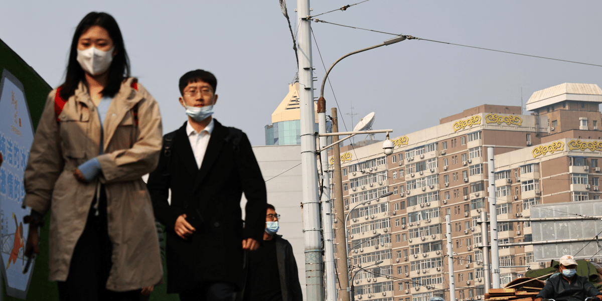 L’OMS recommande à la population chinoise de respecter « des mesures visant à réduire le risque de maladie respiratoire ».