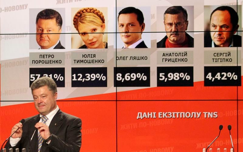 Moscou se dit prêt au dialogue avec Petro Porochenko