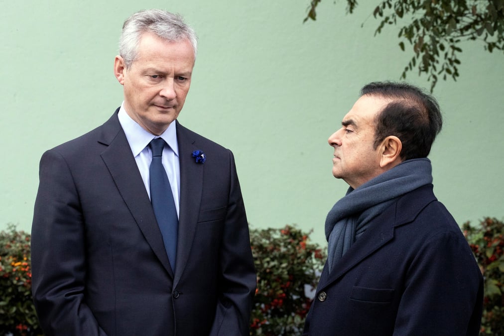 Carlos Ghosn, Bruno Le Maire, gouvernance intérimaire, Renault
