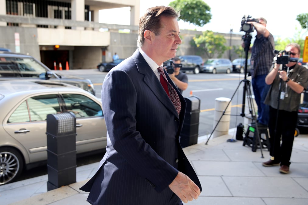 Manafort aurait partage des sondages lies a trump avec un representant russe