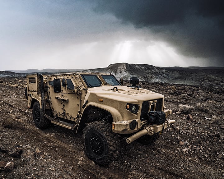 Belgique Oshkosh blindé JLTV