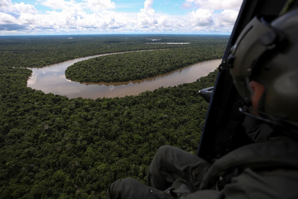 Search operation for british journalist missing in amazon jungle