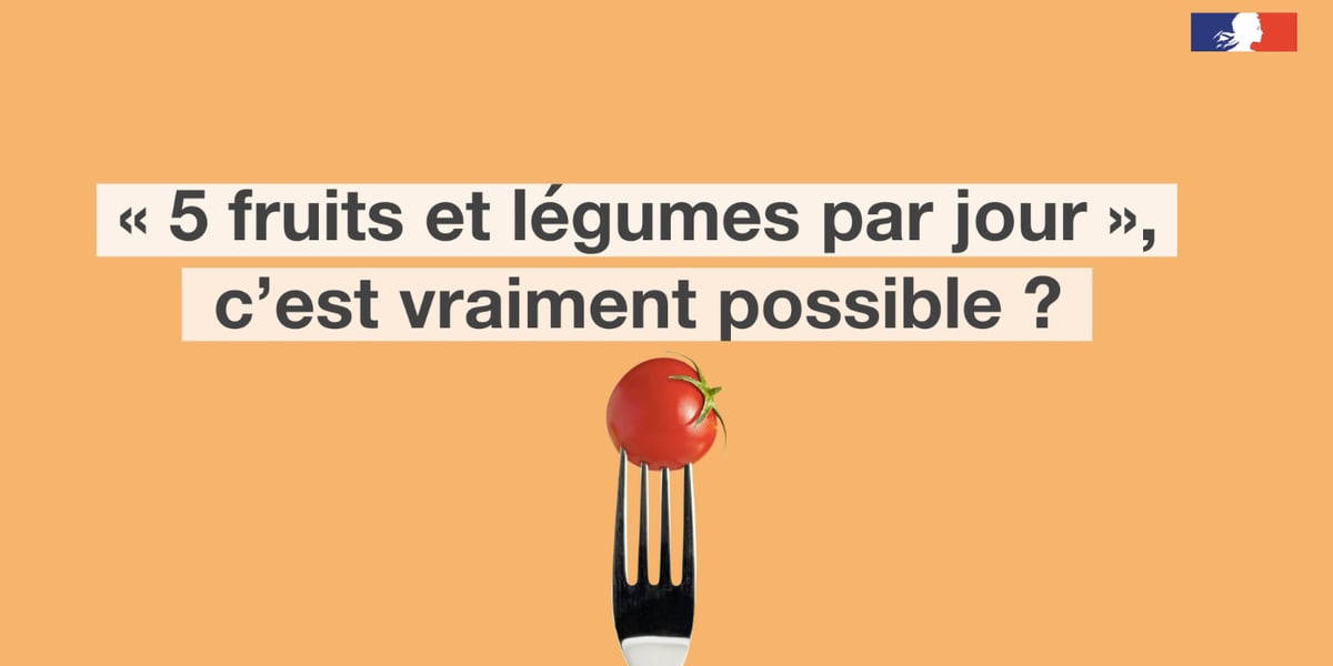 manger bouger, 5 fruits et légumes