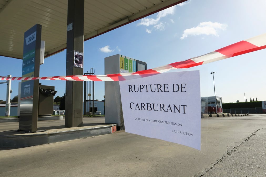 carburant, rupture, approvisionnement, essence