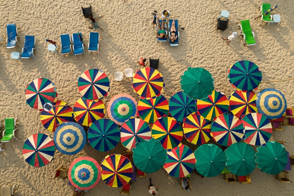 Une plage a phuket, en thailande