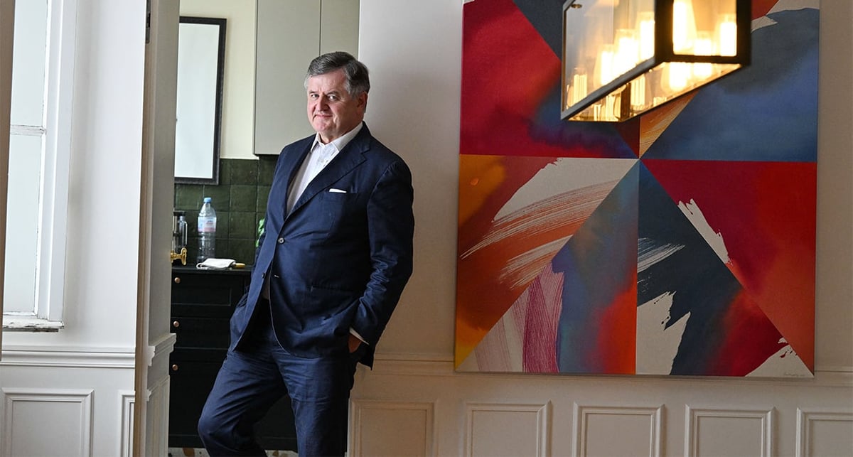 Augustin de Romanet, président de l’association Europlace, en juillet 2024 à Paris.