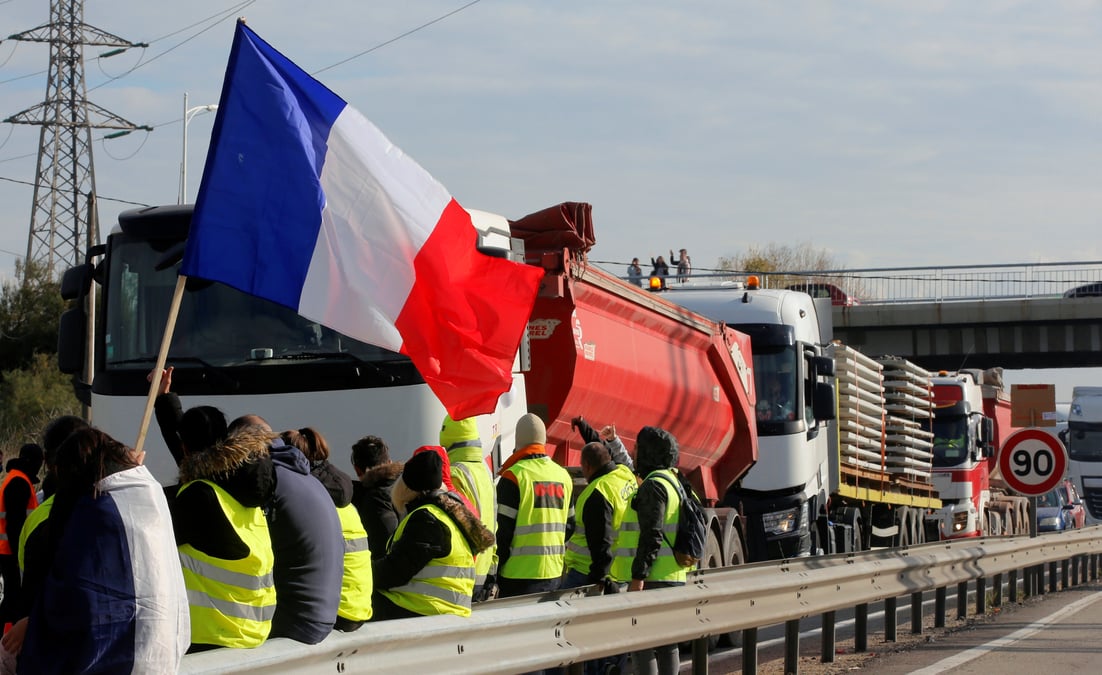 Le maire exclut tout "geste" pour les "gilets jaunes"