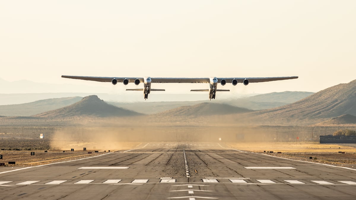 Stratolaunch, plus grand avion du monde,