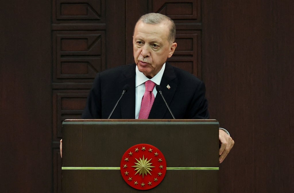 Le president turc tayyip erdogan annonce la composition de son nouveau cabinet